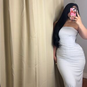 Peppermayo Anetta Maxi Dress Pale Blue